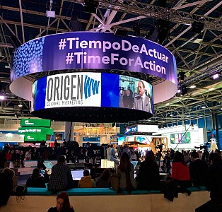 Origen World Wide celebró la cumbre NO PLANET B en el Ágora de la Zona Verde de IFEMA.